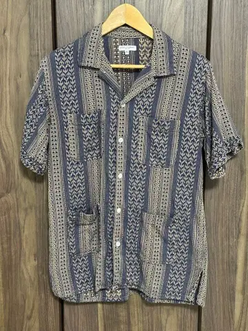 ENGINEERED GARMENTS 반팔 쿠바 셔츠