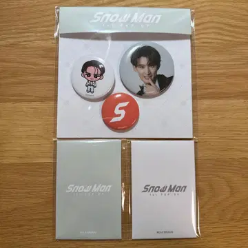 SnowMan 한국 1st 팝업 무카이 코지 세트