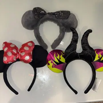 디즈니 캐릭터 머리띠 세트 (낱개 판매 가능) 미니, 말레피센트