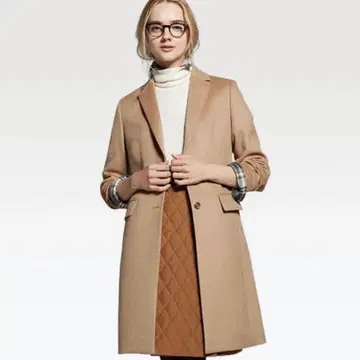 [새상품급] UNIQLO 울 캐시미어 체스터 코트