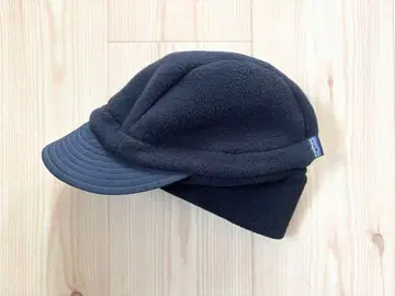 patagonia 플리스 덕빌 플랩캡 블랙 USA제