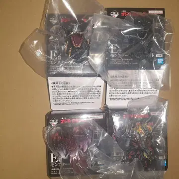 제일복권 고질라 괴수난무 E상 몬스터 헤드 마그넷 전 4종