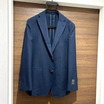 워셔블 네이비 자켓 미사용 새상품 [ 정가 21,890엔 ]