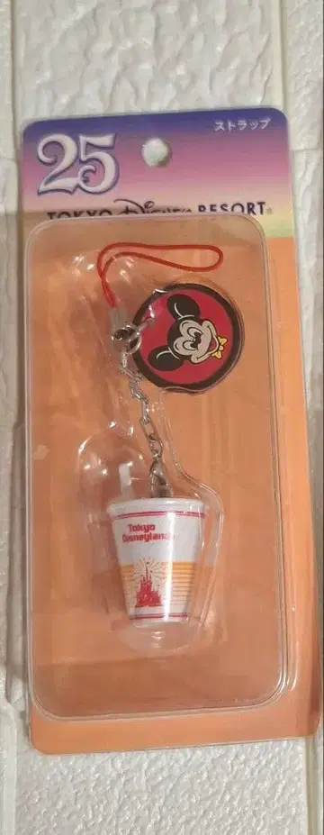 디즈니 리조트 스트랩 [ 25주년 스트랩 ]