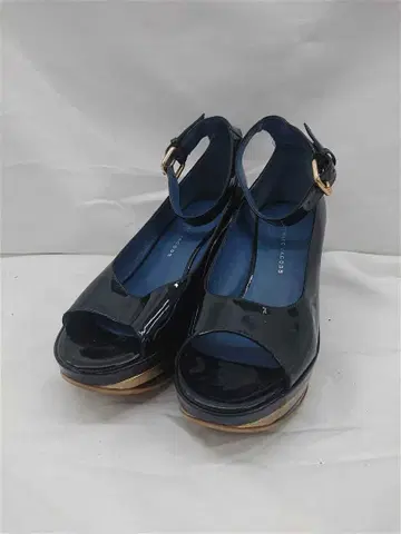 마크제이콥스 블랙 계열 웨지솔 샌들 37