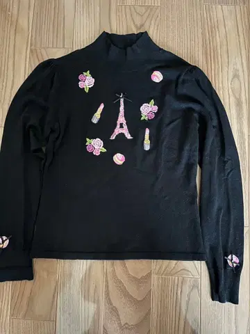 슈퍼 뷰티 블랙 니트 40 사이즈