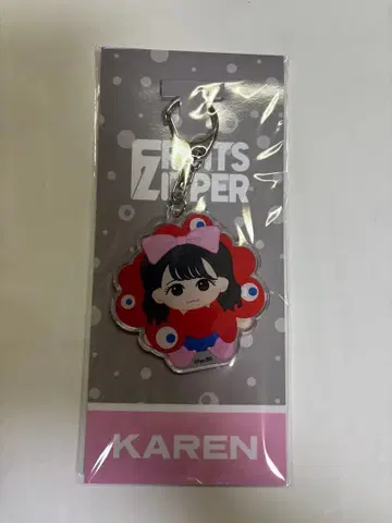 FRUITS ZIPPER 미야쿠미야쿠 변신 아크릴 키링 마츠모토 카렌