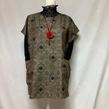 기모노 리메이크 // 오시마 명주 // 튜닉 NO 316