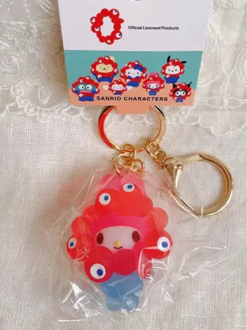 오사카 만박 산리오  키링 클리어 마이멜로디