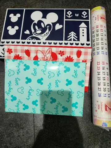 디즈니 달력 타월 세트 다이이치생명