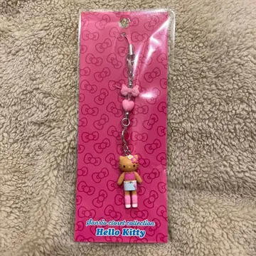 헬로키티 키티 옷장 컬렉션 스트랩 일광화상 갸루