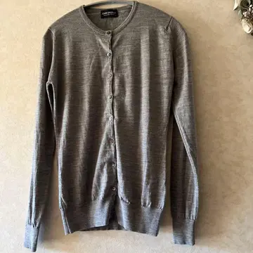 영국제 JOHN SMEDLEY 그레이 가디건 S 사이즈