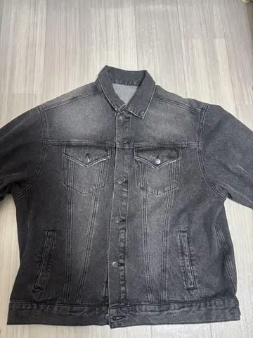 다크 그레이 데님 자켓