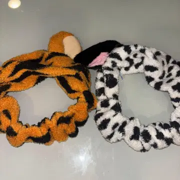 디즈니 캐릭터 티거 101마리 강아지 귀 모양 헤어밴드