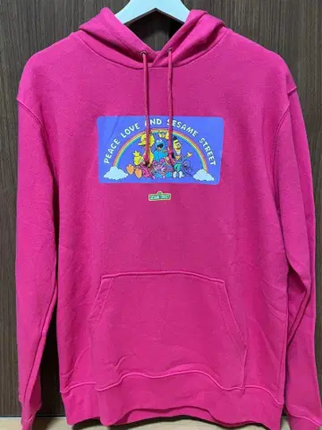 PROJECT SR'E'S 세서미 스트릿 후드티 핑크