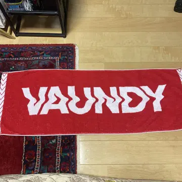Vaundy 로고 타월 빨간색