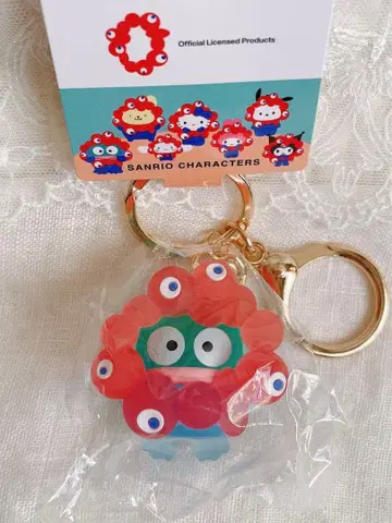 오사카 만박 산리오  키링 클리어 한교동