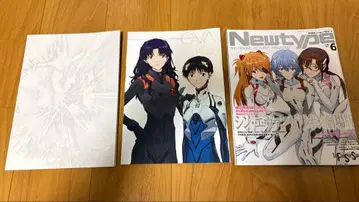 신 에반게리온 극장판 입장 혜택 팜플렛 월간 뉴타입