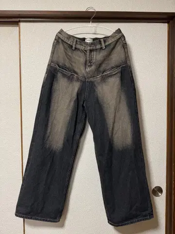 후즈후 갤러리 슬래시 포켓 블라스트 와이드 데님