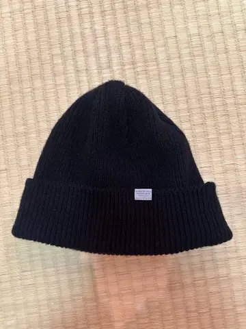 후디니 햇햇 램스울 니트 모자 블랙 상태 좋음