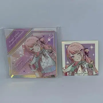 프로세카 아키야마 미즈키 감사제 다이아형 오로라 아크릴 블록 홀로 스티커