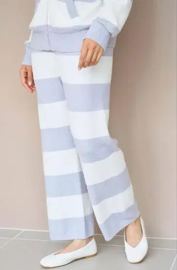 새상품 gelato pique 젤라또피케 스무디 2 보더 롱 팬츠