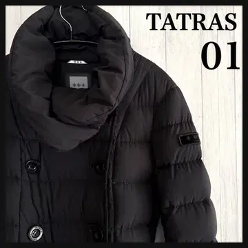 [ 인기 디자인 ] TATRAS AGOGNA 벨트 달린 롱 다운 코트