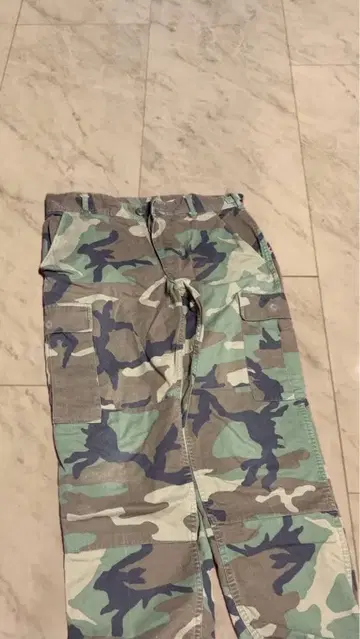 카모플라쥬 카고 팬츠