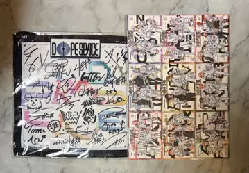 Paradox Live 파라라이 도프스페 타월 캔버스 보드 특전