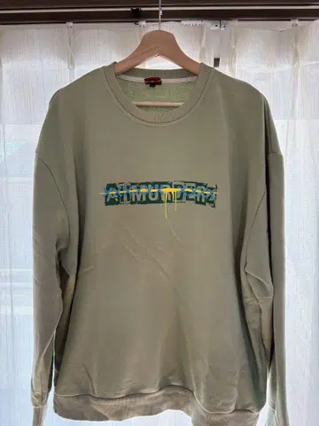 AH MURDERZ 'XXXXX' 라이트 와이드 스웨트 M 사이즈