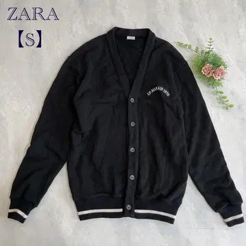[ ZARA ] 기모 아우터 겉옷 남성용 블랙 캐주얼 S