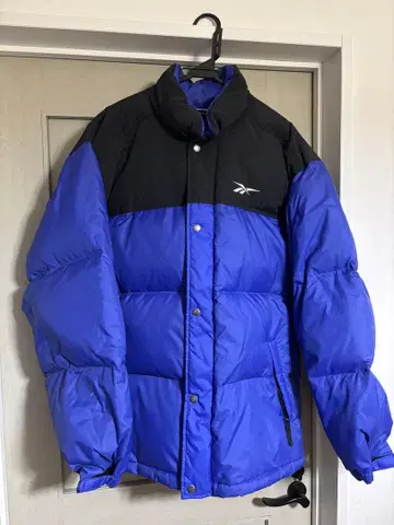 리복 다운 자켓/LL/나일론/BLU/D-TK1469