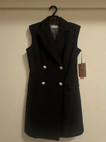 eimy 이스 토ire 블랙 베스트 원피스