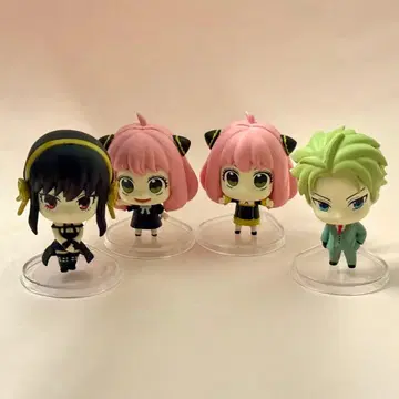 묶음 판매 캡슐 피규어 데스크탑 스파이 패밀리