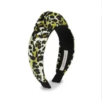 JENNIFER BEHR 제니퍼 베어 피오나 레오파드 무늬 실크 헤드밴드