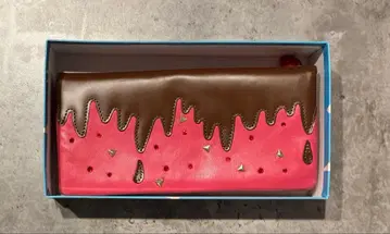 tsumori chisato 한정판 장지갑 딸기 초콜릿