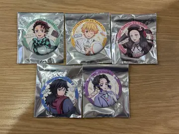 귀멸의 칼날 리로호텔즈 캔뱃지 컴프세트