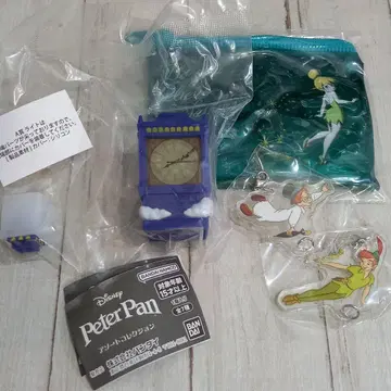 피터팬 모듬 컬렉션 라이트 클리어 파우치 아크릴 참 가챠