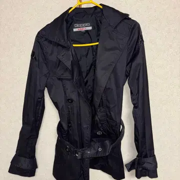 미사용품 Kappa 블랙 더블 브레스트 자켓 S