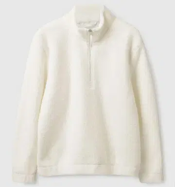 [ 미사용 ] COS 보아 자켓 화이트