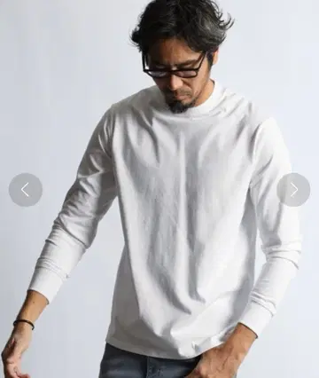 더퍼 실리콘 바이오 가공 실키 터치 쉴드넥 롱 TEE M