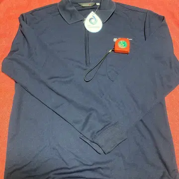 aitoz 네이비 피케 셔츠 긴팔 L 사이즈