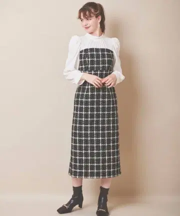 31 Sons de mode 이소재 베어 도킹 원피스