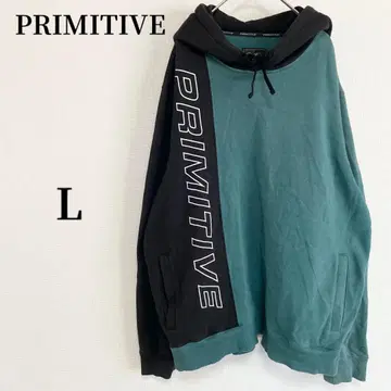 PRIMITIVE 프리미티브 후드티 블랙 그린 스케이트보드 캐주얼