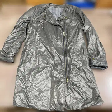 ATELIER SIX 그레이 롱 코트 38