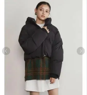 MURUA 무루아 후드 숏 블루종