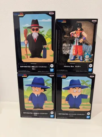 SOFVMATES History Box 드래곤볼 피규어 세트