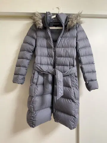 UNIQLO 다운 자켓 톤 다운 블루