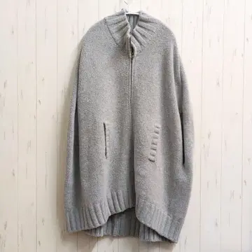 미즈이로 인드 그레이 판초