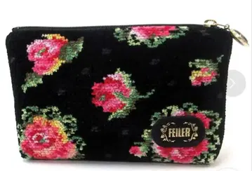 페이러 레이시 로즈 도트 파우치